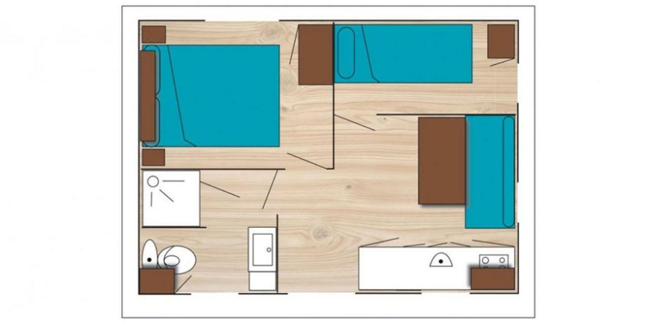 Camping Officiel Siblu Mar Estang カネ エクステリア 写真